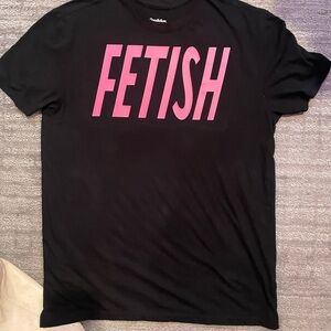 Goodfellow & Co Black Tee with Pink Graphic